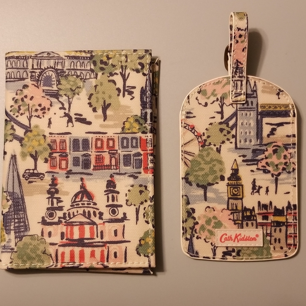 Passport case and luggage tag!!